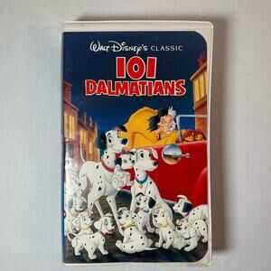 Walt Disney Classics 101 Dalmatians VHS Black Diamond